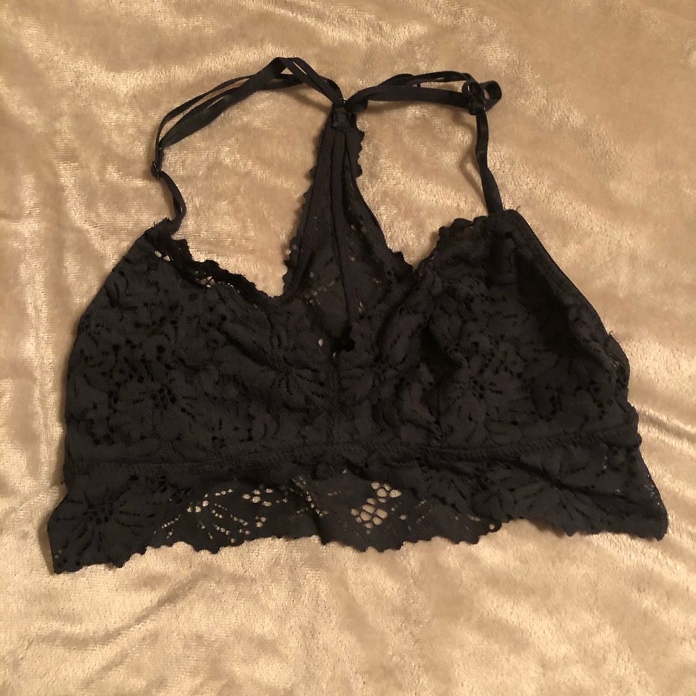 Aerie Black Bralette
